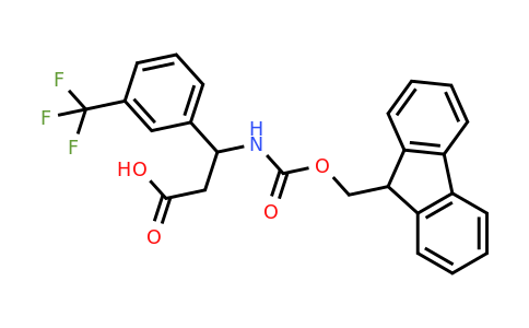 181953-60-6 | Fmoc-(RS)-3-amino-3-(3-trifluoromethylphenyl)-propionic acid