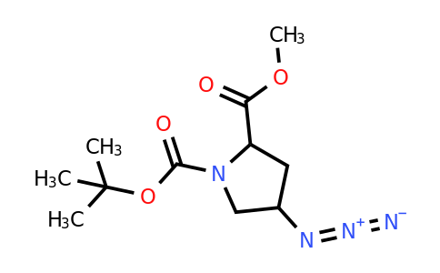 1822582-47-7 | O1-tert-butyl O2-methyl 4-azidopyrrolidine-1,2-dicarboxylate