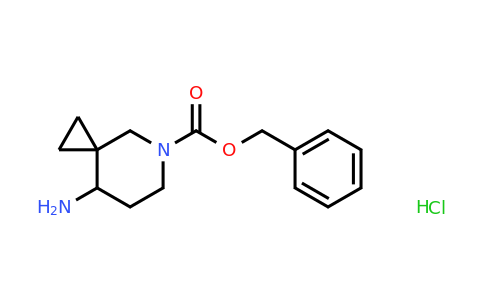 1823500-42-0 | Benzyl 8-amino-5-azaspiro[2.5]octane-5-carboxylate hydrochloride