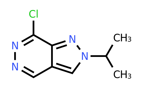 1823876-43-2 | 7-chloro-2-(propan-2-yl)-2H-pyrazolo[3,4-d]pyridazine