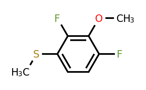 1823887-62-2 | (2,4-Difluoro-3-methoxyphenyl)(methyl)sulfane