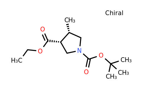 1844898-08-3 | O1-tert-butyl O3-ethyl (3R,4S)-4-methylpyrrolidine-1,3-dicarboxylate