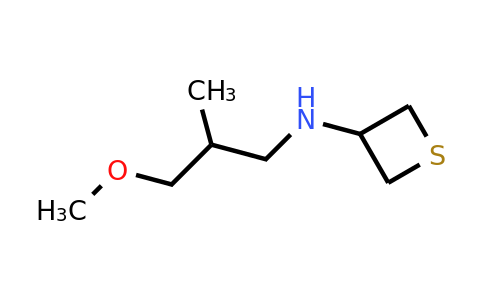 1849319-58-9 | N-(3-methoxy-2-methylpropyl)thietan-3-amine