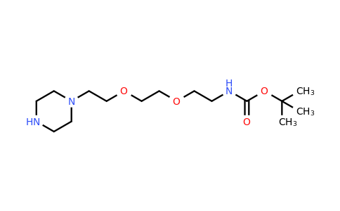 Piperazine-PEG2-C2-NH-Boc