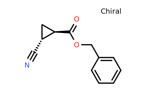 1883302-66-6 | rel-Benzyl (1R,2R)-2-cyanocyclopropane-1-carboxylate