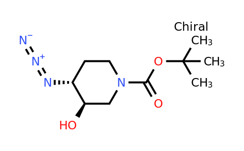 188879-18-7 | tert-butyl trans-4-azido-3-hydroxy-piperidine-1-carboxylate