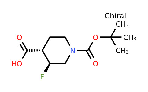 1903422-62-7 | rel-(3S,4S)-1-(tert-Butoxycarbonyl)-3-fluoropiperidine-4-carboxylic acid