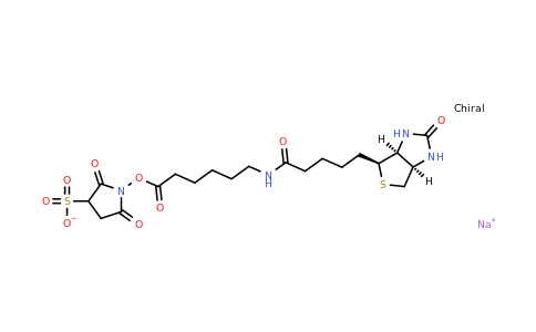 191671-46-2 | Sodium 2,5-dioxo-1-((6-(5-((3aS,4S,6aR)-2-oxohexahydro-1H-thieno[3,4-d]imidazol-4-yl)pentanamido)hexanoyl)oxy)pyrrolidine-3-sulfonate