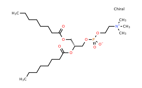 1,2-dioctanoyl-sn-glycero-3-phosphocholine