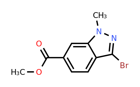 192945-57-6 | Methyl 3-bromo-1-methyl-1H-indazole-6-carboxylate