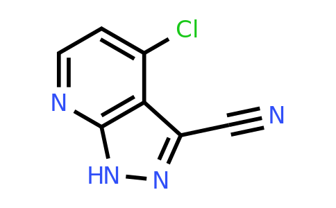 4-chloro-1h-pyrazolo[3,4-b]pyridine-3-carbonitrile