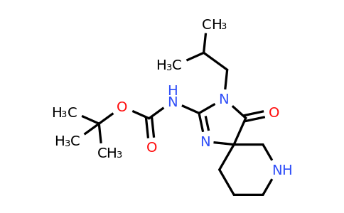 1956426-26-8 | tert-Butyl (3-isobutyl-4-oxo-1,3,7-triazaspiro[4.5]dec-1-en-2-yl)carbamate