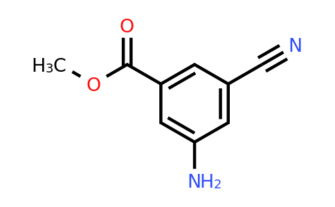 199536-01-1 | Methyl 3-amino-5-cyanobenzoate