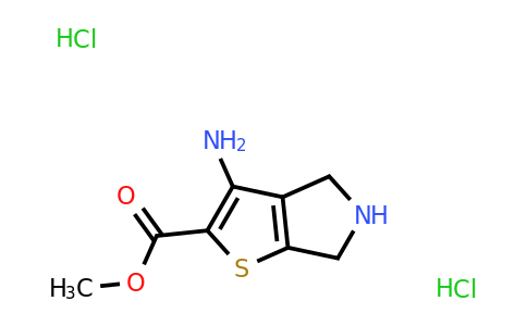 1998216-51-5 | Methyl 3-amino-4H,5H,6H-thieno[2,3-c]pyrrole-2-carboxylate dihydrochloride