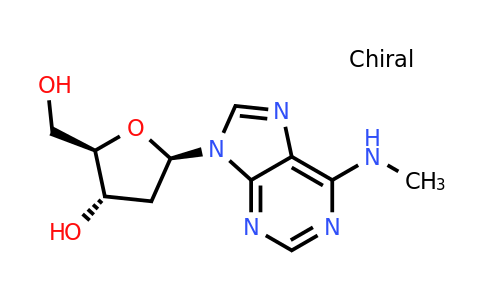 (2R,3S,5R)-2-(Hydroxymethyl)-5-(6-(methylamino)-9H-purin-9-yl)tetrahydrofuran-3-ol