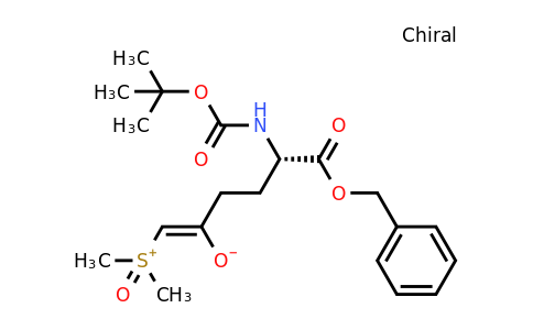 2002431-79-8 | Sulfoxonium, [(5S)-5-[[(1,1-dimethylethoxy)carbonyl]amino]-2-hydrozy-6-oxo-6-(phenylmethoxy)-1-hexen-1-yl]dimethyl-, inner salt