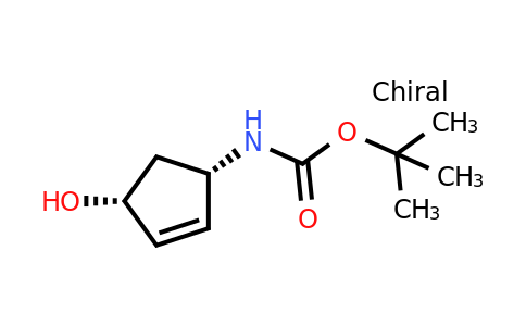 201054-55-9 | tert-Butyl N-[(1S,4R)-4-hydroxycyclopent-2-en-1-yl]carbamate