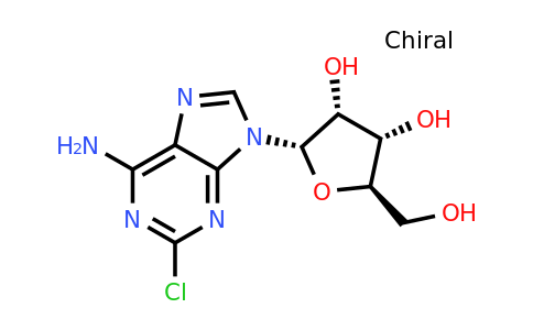 (2S,3R,4S,5R)-2-(6-Amino-2-chloro-9H-purin-9-yl)-5-(hydroxymethyl)tetrahydrofuran-3,4-diol