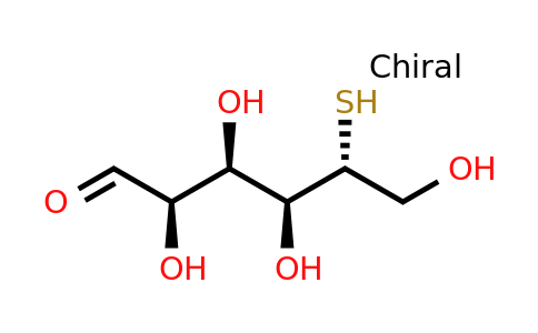 (2R,3R,4S,5R)-2,3,4,6-Tetrahydroxy-5-mercaptohexanal