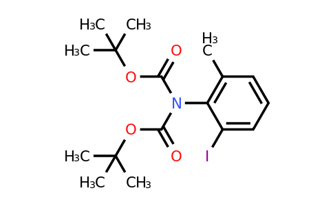 2055840-80-5 | N,N-Bis-boc-2-iodo-6-methyl-phenylamine