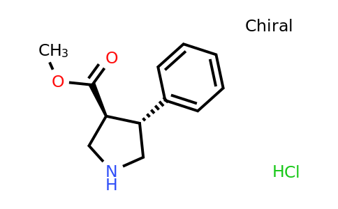 2059917-87-0 | Rac-methyl (3R,4S)-4-phenylpyrrolidine-3-carboxylate hydrochloride