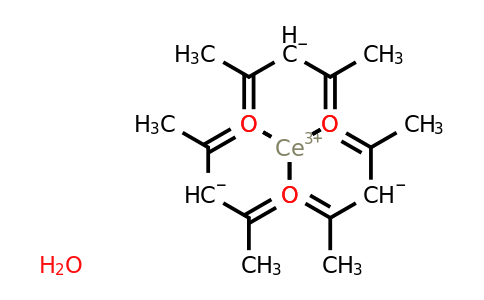 206996-61-4 | Cerium(III) 2,4-pentanedionate xhydrate