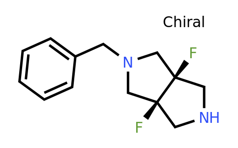 2086686-21-5 | cis-5-benzyl-3a,6a-difluoro-2,3,4,6-tetrahydro-1H-pyrrolo[3,4-c]pyrrole