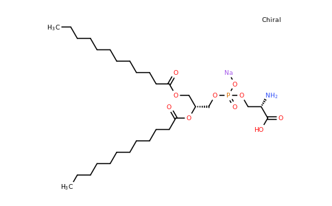 Sodium (S)-2-amino-2-carboxyethyl ((R)-2,3-bis(dodecanoyloxy)propyl) phosphate