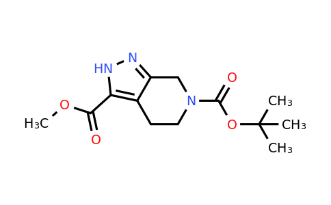 2088956-81-2 | O6-tert-butyl O3-methyl 2,4,5,7-tetrahydropyrazolo[3,4-c]pyridine-3,6-dicarboxylate