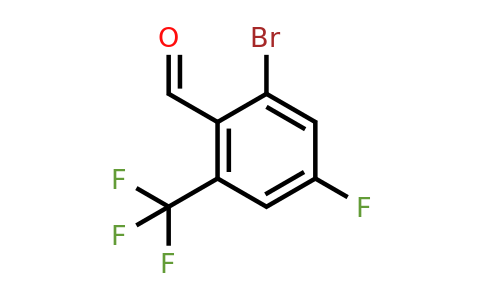 2-Bromo-4-fluoro-6-(trifluoromethyl)benzaldehyde