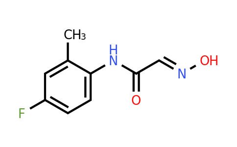 n-(4-Fluoro-2-methylphenyl)-2-(n-hydroxyimino)acetamide