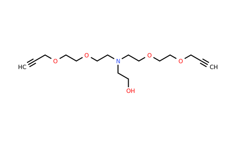 2100306-77-0 | Hydroxy-Amino-bis(PEG2-propargyl)