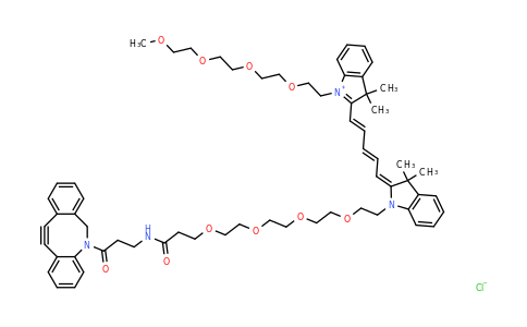 2107273-76-5 | N-(m-PEG4)-N'-(DBCO-PEG4)-Cy5