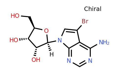 (2R,3R,4S,5R)-2-(4-Amino-5-bromo-7H-pyrrolo[2,3-d]pyrimidin-7-yl)-5-(hydroxymethyl)tetrahydrofuran-3,4-diol