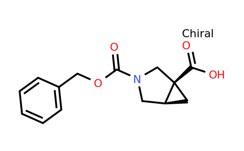 2137565-35-4 | trans-3-benzyloxycarbonyl-3-azabicyclo[3.1.0]hexane-1-carboxylic acid