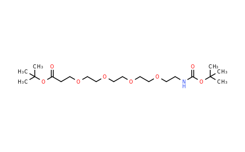 Boc-NH-PEG4-C2-Boc