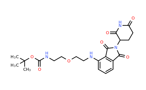 2154342-17-1 | Thalidomide-4-NH-PEG1-NH-Boc