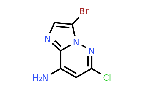 2170373-43-8 | 3-Bromo-6-chloroimidazo[1,2-b]pyridazin-8-amine - Moldb