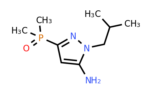 5-dimethylphosphoryl-2-isobutyl-pyrazol-3-amine