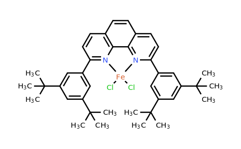 2173362-97-3 | Iron, [2,9-bis[3,5-bis(1,1-dimethylethyl)phenyl]-1,10-phenanthroline-κN1,κN10]dichloro-, (T-4)-