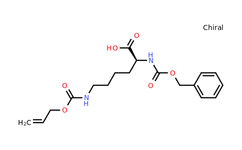 220369-84-6 | N6-((allyloxy)carbonyl)-N2-((benzyloxy)carbonyl)-L-lysine