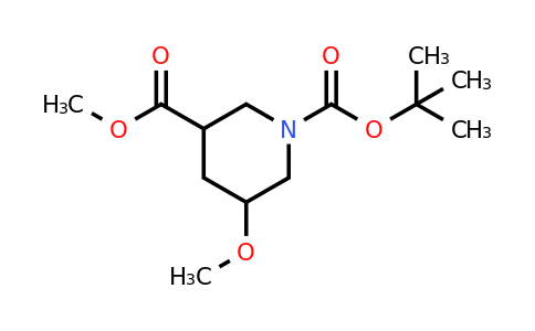 2208818-79-3 | O1-tert-butyl O3-methyl 5-methoxypiperidine-1,3-dicarboxylate