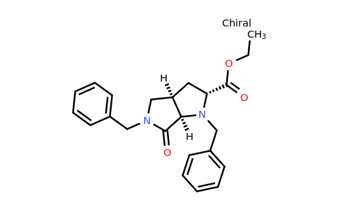 2214243-55-5 | rel-Ethyl (2R,3aR,6aR)-1,5-dibenzyl-6-oxooctahydropyrrolo[3,4-b]pyrrole-2-carboxylate