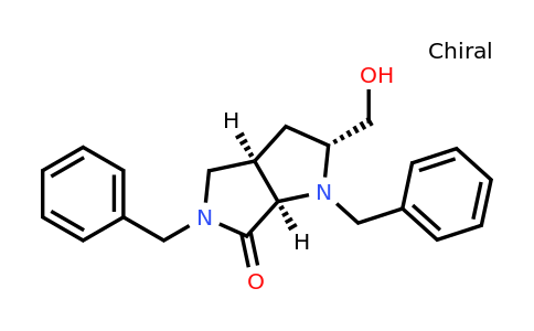 2214243-57-7 | rel-(2R,3aR,6aR)-1,5-Dibenzyl-2-(hydroxymethyl)hexahydropyrrolo[3,4-b]pyrrol-6(1H)-one