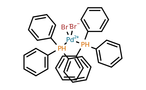 trans-Dibromobis(triphenylphosphine)palladium(II)