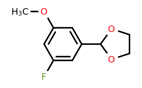 2221812-27-5 | 2-(3-Fluoro-5-methoxyphenyl)-1,3-dioxolane