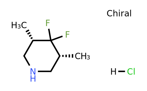 2253880-94-1 | rel-(3R,5S)-4,4-Difluoro-3,5-dimethylpiperidine hydrochloride