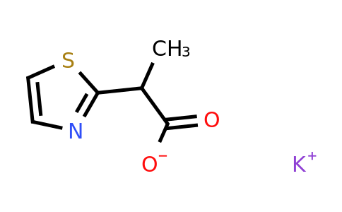 2287287-28-7 | Potassium 2-(thiazol-2-yl)propanoate