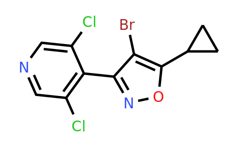 2314381-66-1 | 4-Bromo-5-cyclopropyl-3-(3,5-dichloropyridin-4-yl)isoxazole