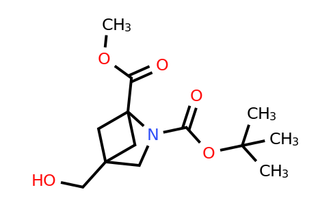 2334476-69-4 | O2-tert-butyl O1-methyl 4-(hydroxymethyl)-2-azabicyclo[2.1.1]hexane-1,2-dicarboxylate